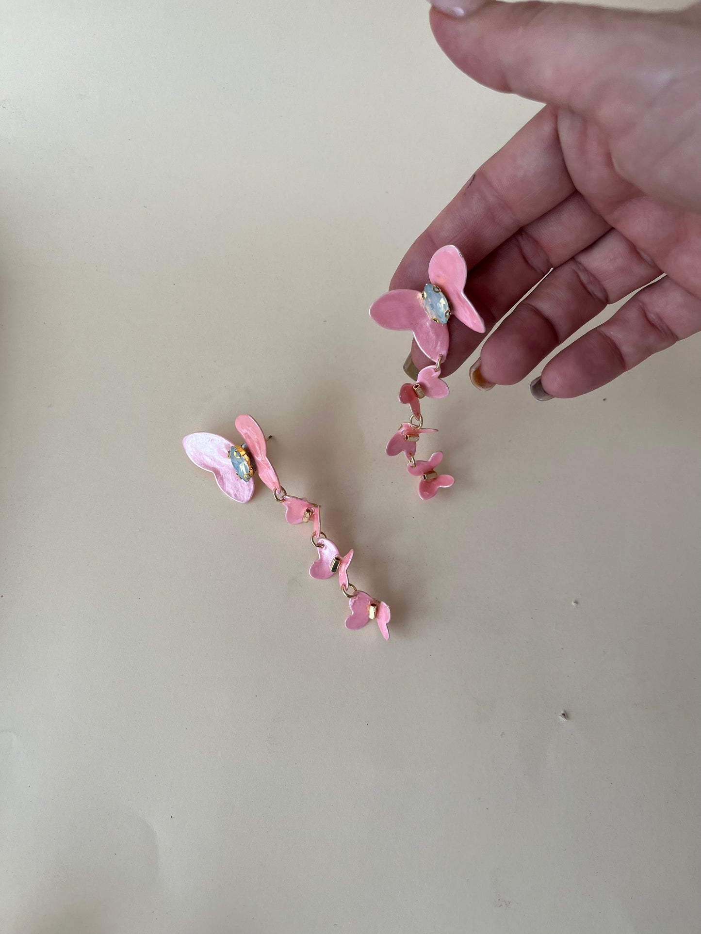 Colgante Mariposa Rosa