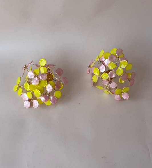 Nube de Flores Amarillo