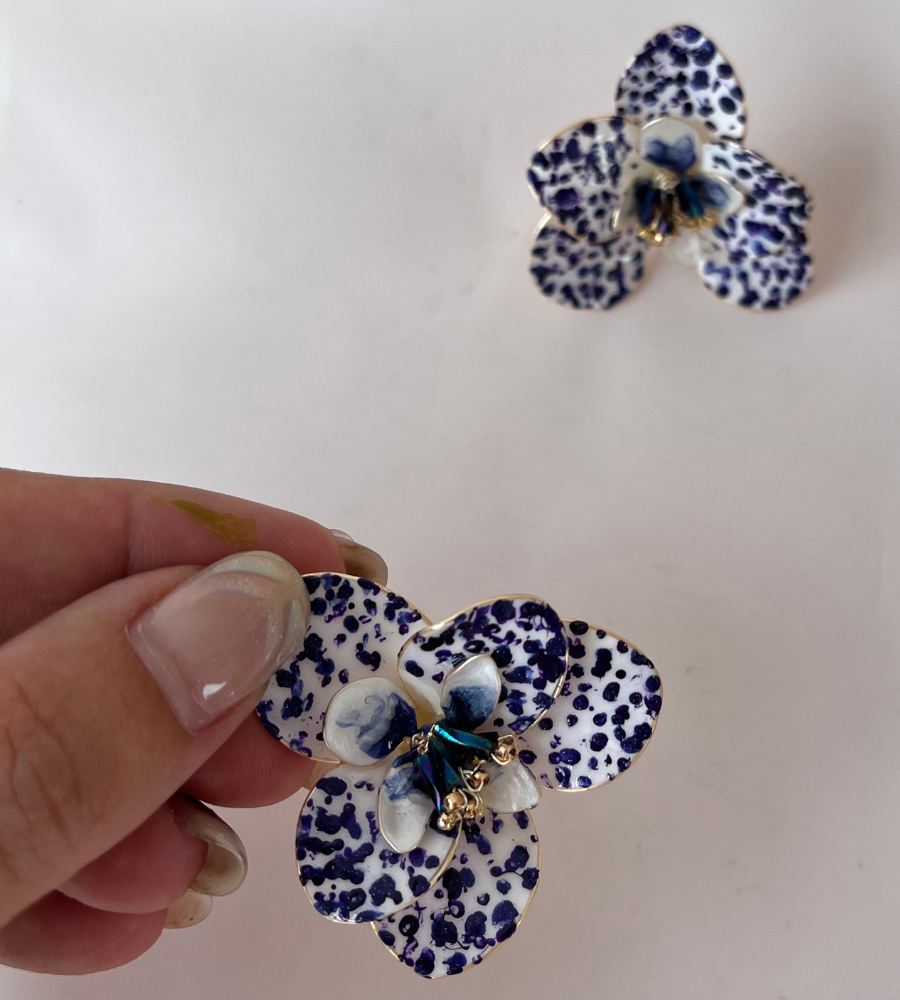 Orquídea Mar Azul