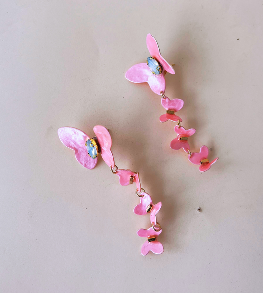 Colgante Mariposa Rosa