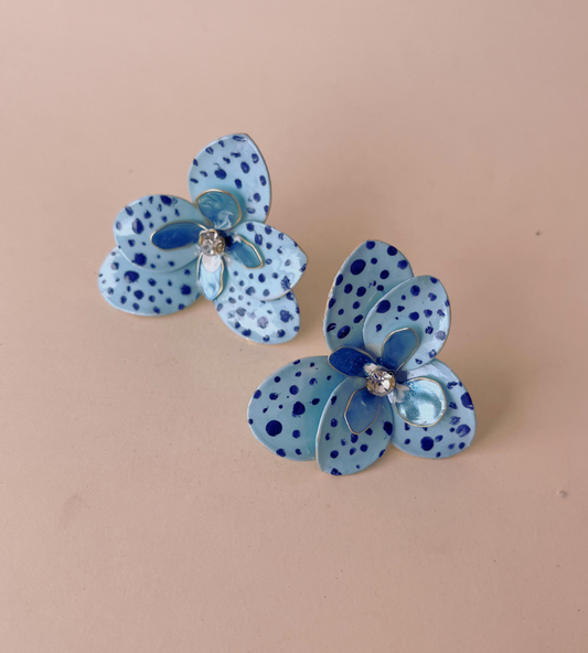 Orchid Dot Blue